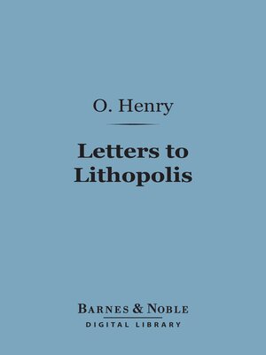 cover image of Letters to Lithopolis (Barnes & Noble Digital Library)